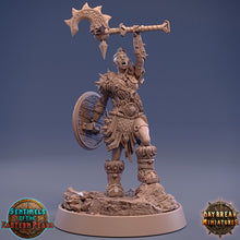Load image into Gallery viewer, Wild hunters - Shima Orcbane, Sentinels of the Eastern Peaks, daybreak miniatures
