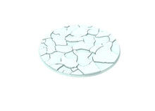 Load image into Gallery viewer, Lot of 25mm to 160mm cracked ice texture &amp; round bases usable for warmachine, , warcry, AOS
