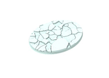 Load image into Gallery viewer, Lot of 60mm to 170mm cracked ice texture &amp; oval bases usable for warmachine,  warcry, AOS
