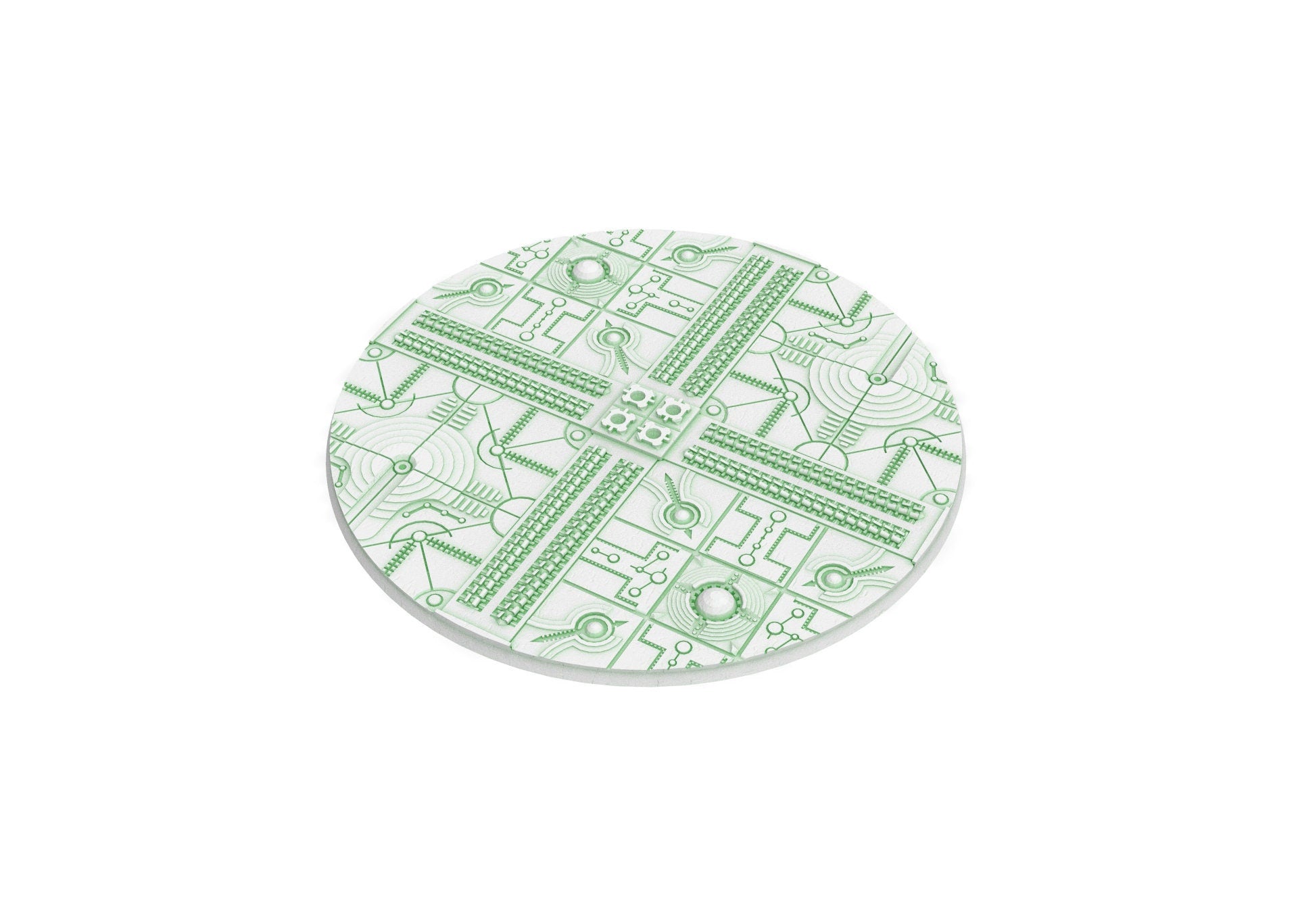 Lot of 25mm to 160mm CINAN set 1 texture & round bases usable for warmachine, wargame...