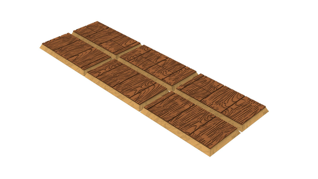 Lot of 50x25mm to 150x100mm rectangular bases & wooden textures usable for Oldhammer, 9th age, King of war, Donjon et dragon...