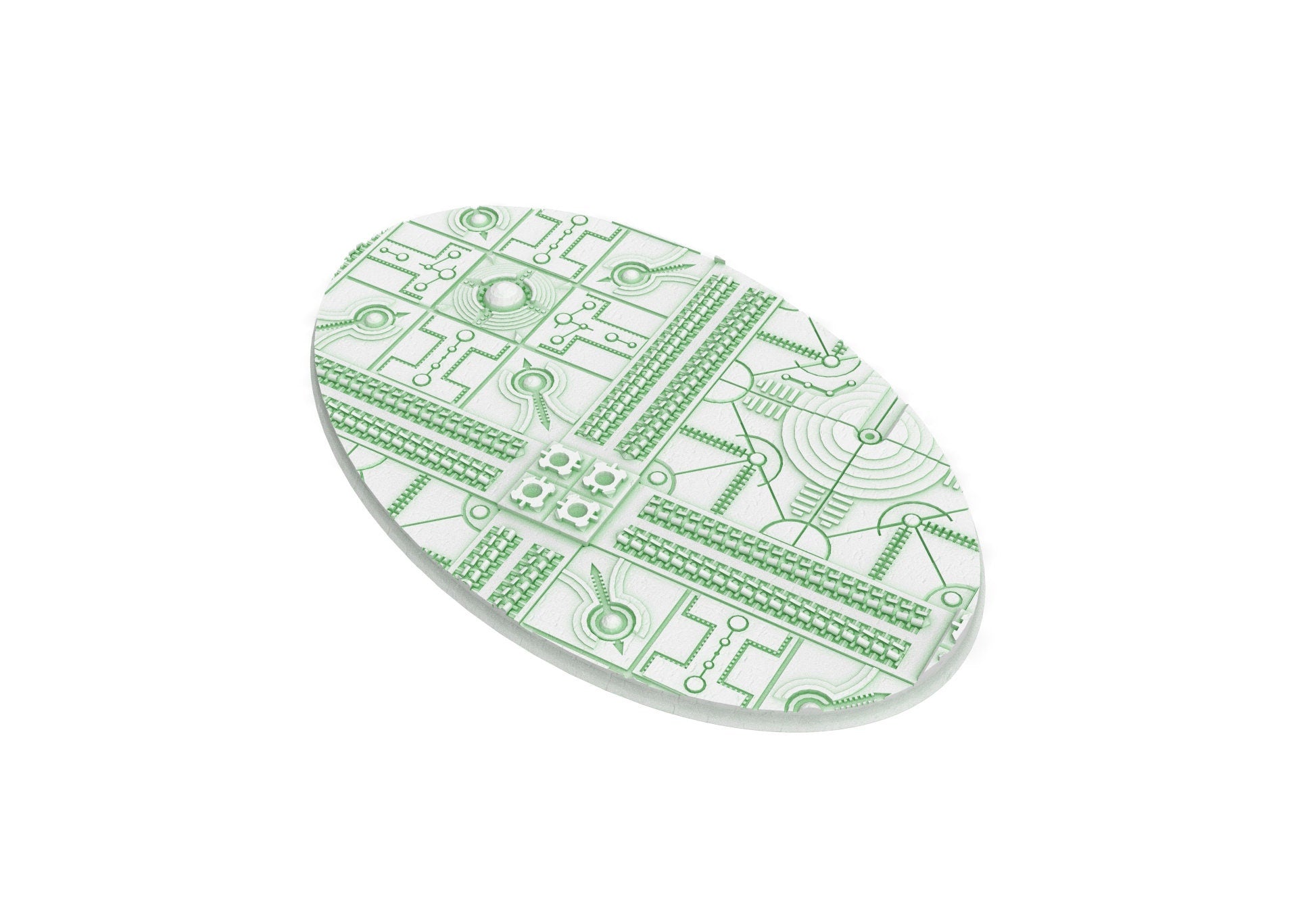 Viele 60 mm bis 170 mm CINAN-Set 1 Textur und ovale Basen, verwendbar für Warmachine, Wargame usw.