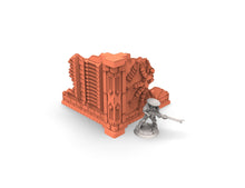 Load image into Gallery viewer, Industrial building  usable for warmachine, infinity, scifi wargame...
