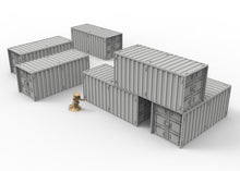 Load image into Gallery viewer, Container civil 6,25x6,25x15cm  usable for warmachine, infinity, zombicide, scifi wargame...
