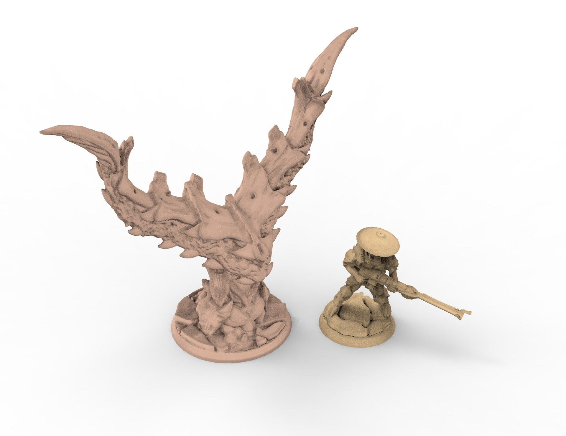 Bundle Fukai A usable for tyranids, warmachine, infinity, scifi wargame...