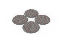 Load image into Gallery viewer, Lot of 25mm to 130mm round bases &amp; textures usable for Oldhammer, saga, age of sigmar, confrontation, wargame...
