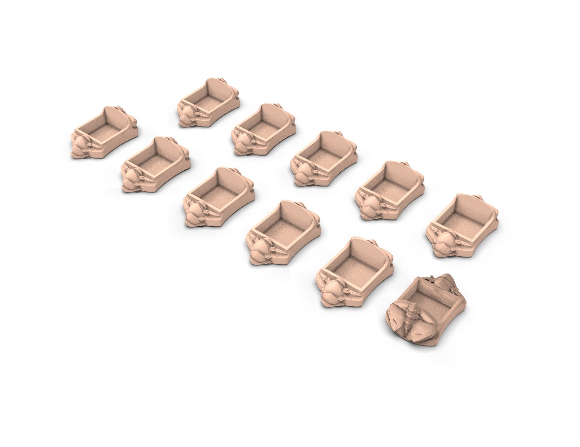 Bundle Fukai A usable for tyranids, warmachine, infinity, scifi wargame...