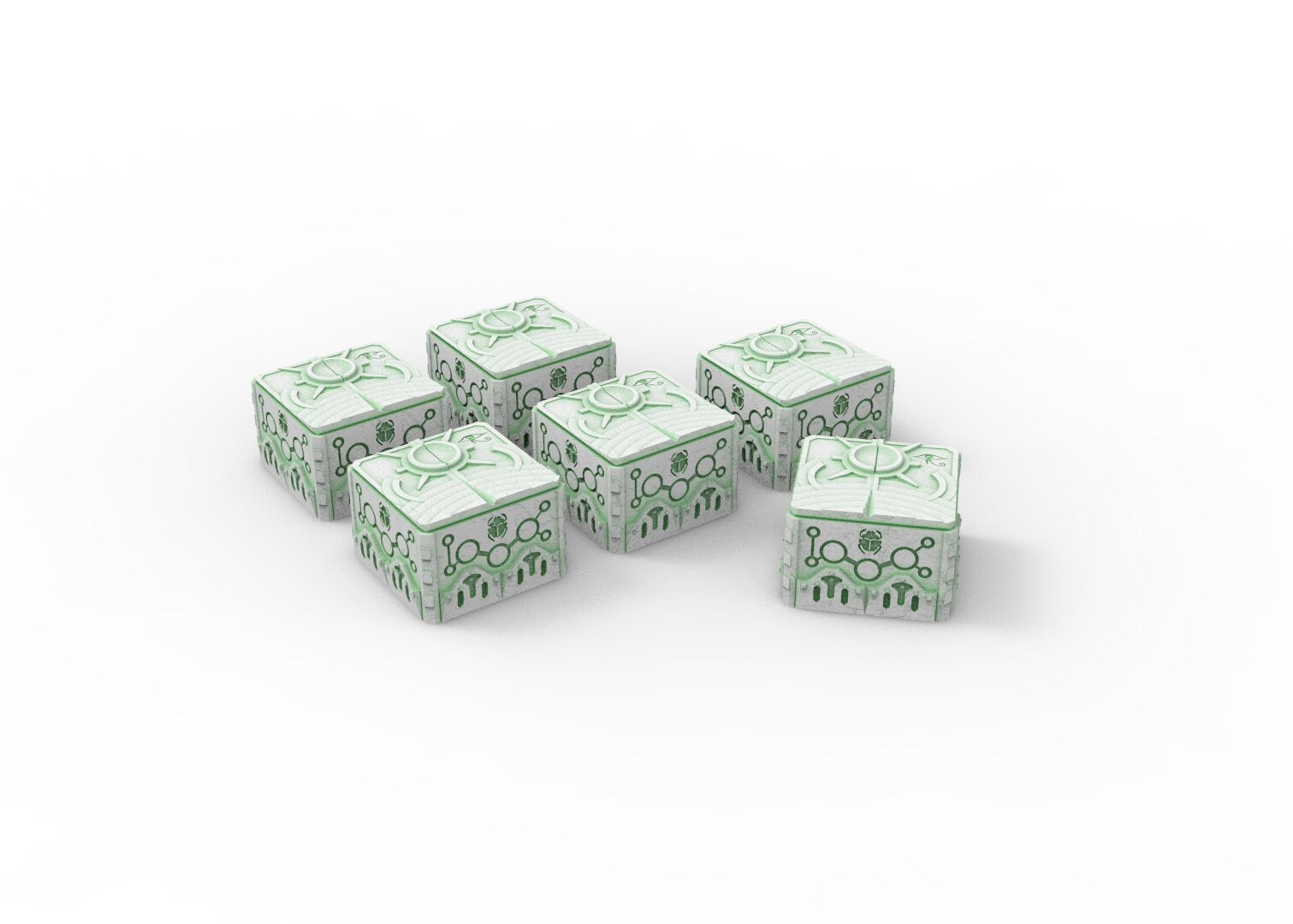 Lot of boxes usable for warmachine, infinity, zombicide, scifi wargame...