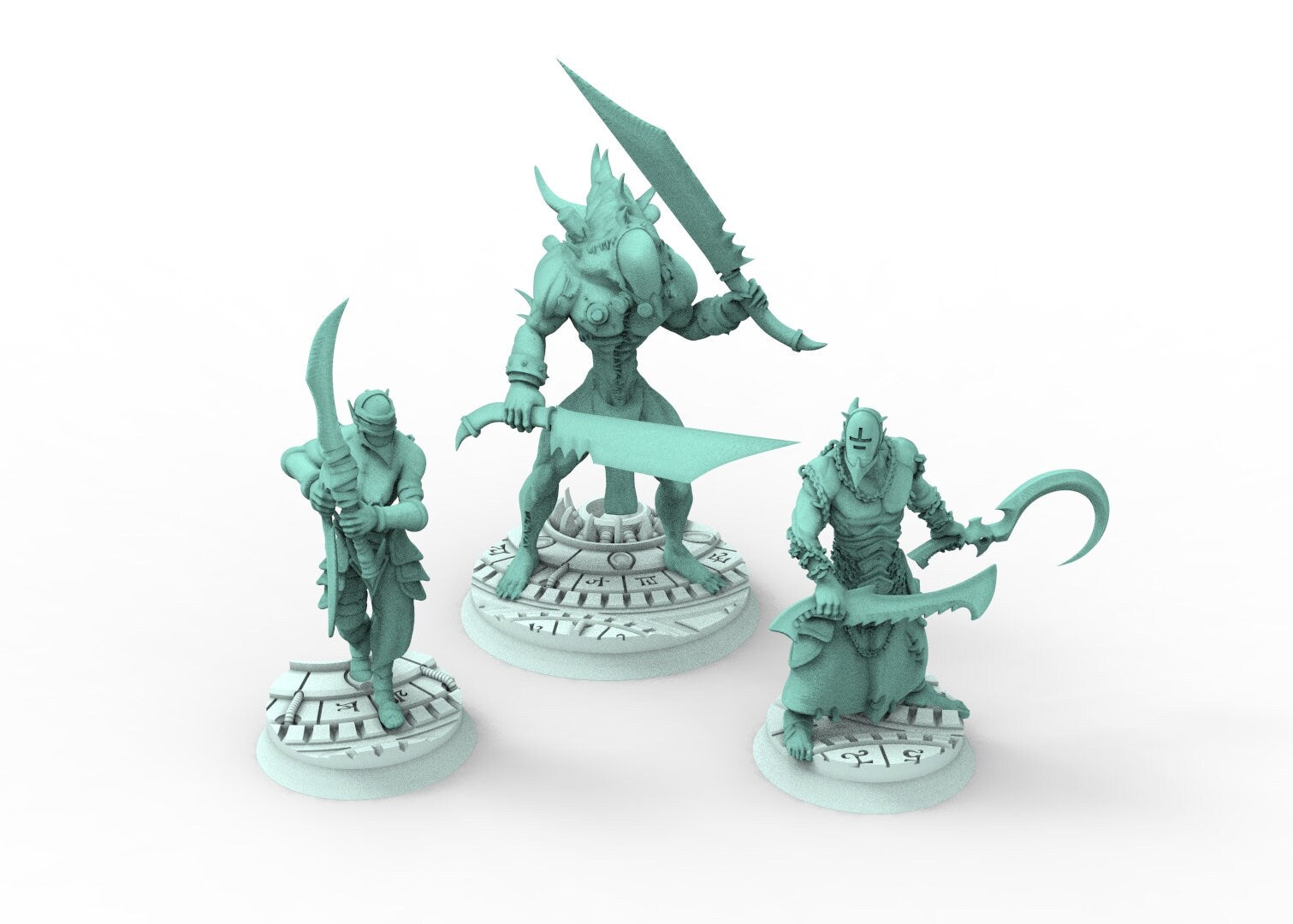 Dark City - Welcome pack Wracked warriors tortured Dark eldar drow & grotesque Abobination