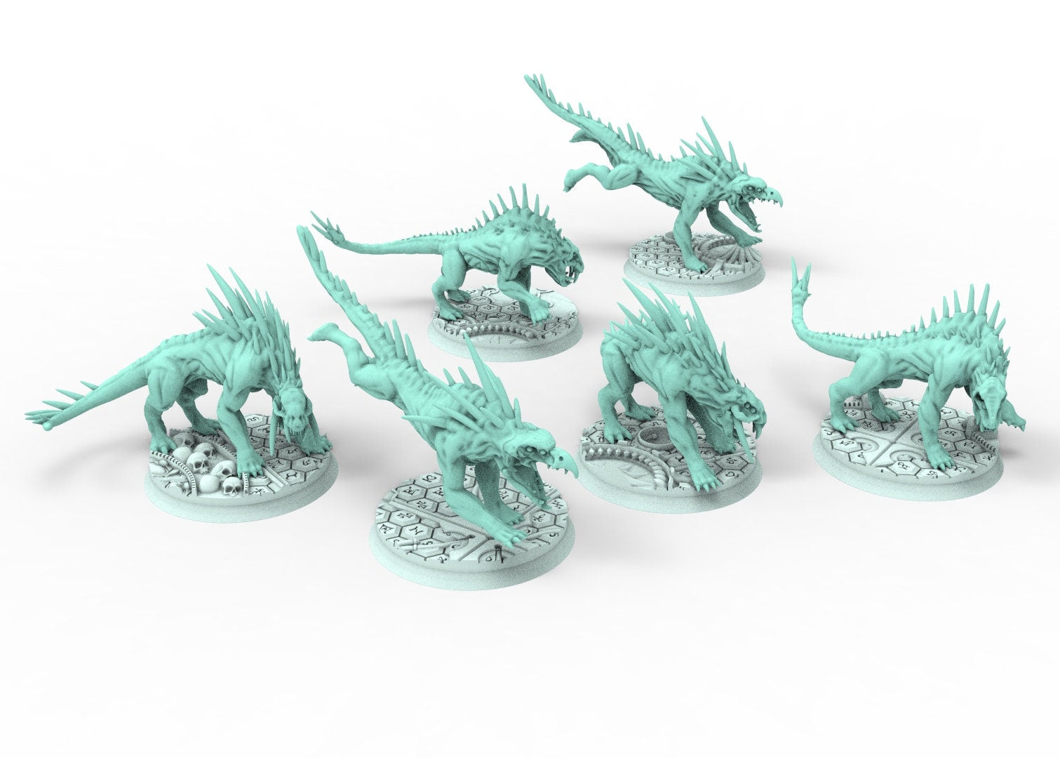 Dark City - Chaos Dogs Dark Eldar Drow Hyena