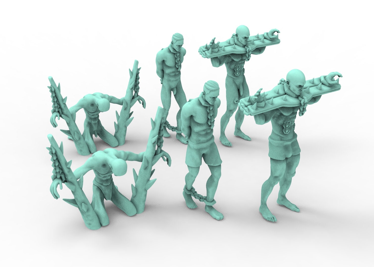 Dark City - x10 Escalves torturées Bundle Dark eldar drow