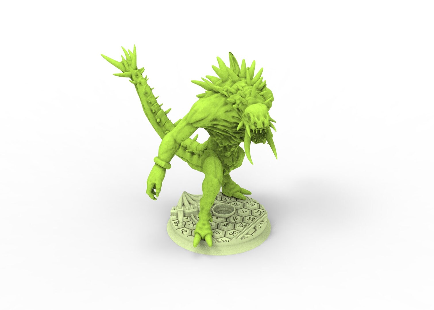 Dark City - Chaos Beast Troglotroll Troll Dark Eldar Drow