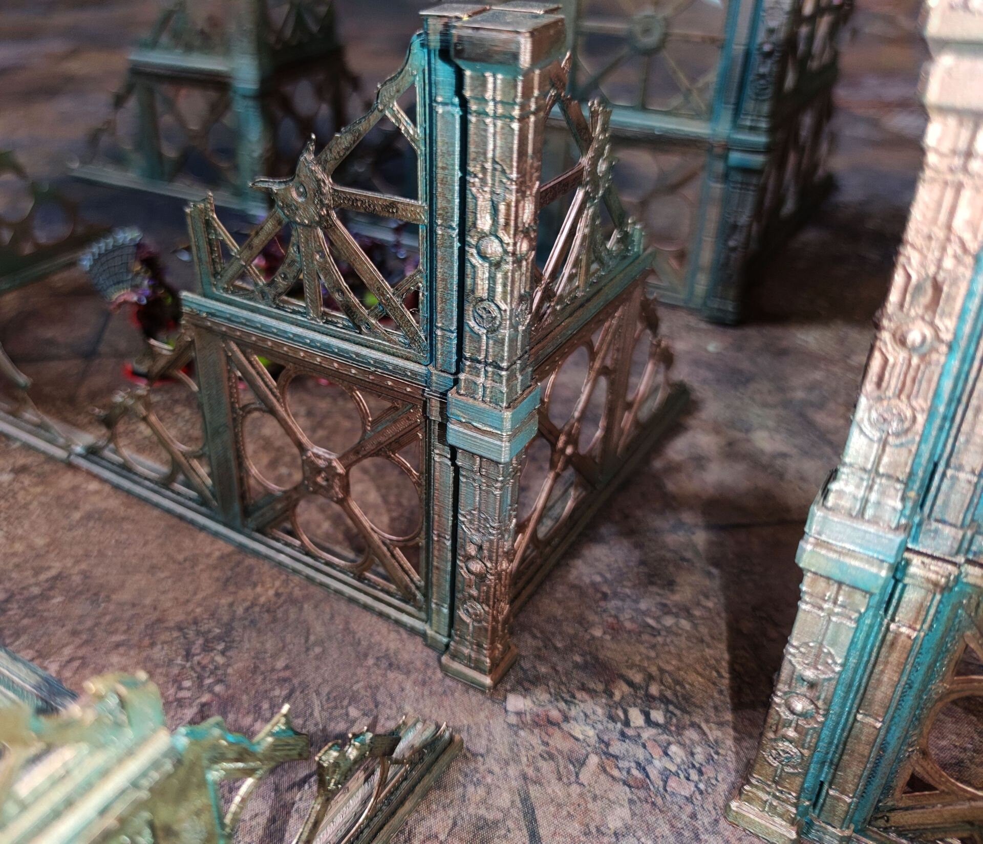 Military building  usable for warmachine, infinity, scifi wargame...