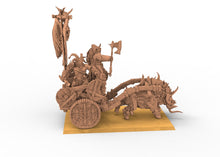 Load image into Gallery viewer, Beastmen - Chariot of war Beastmen warriors of Chaos
