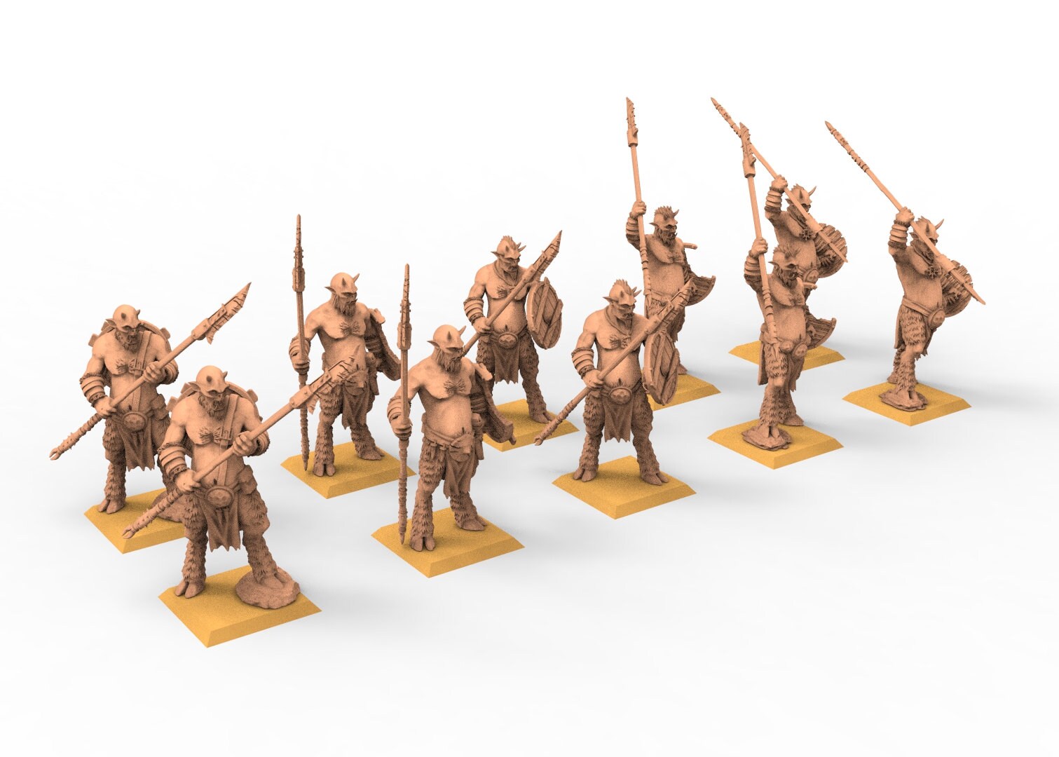 Beastmen - Beastmen warriors of Chaos