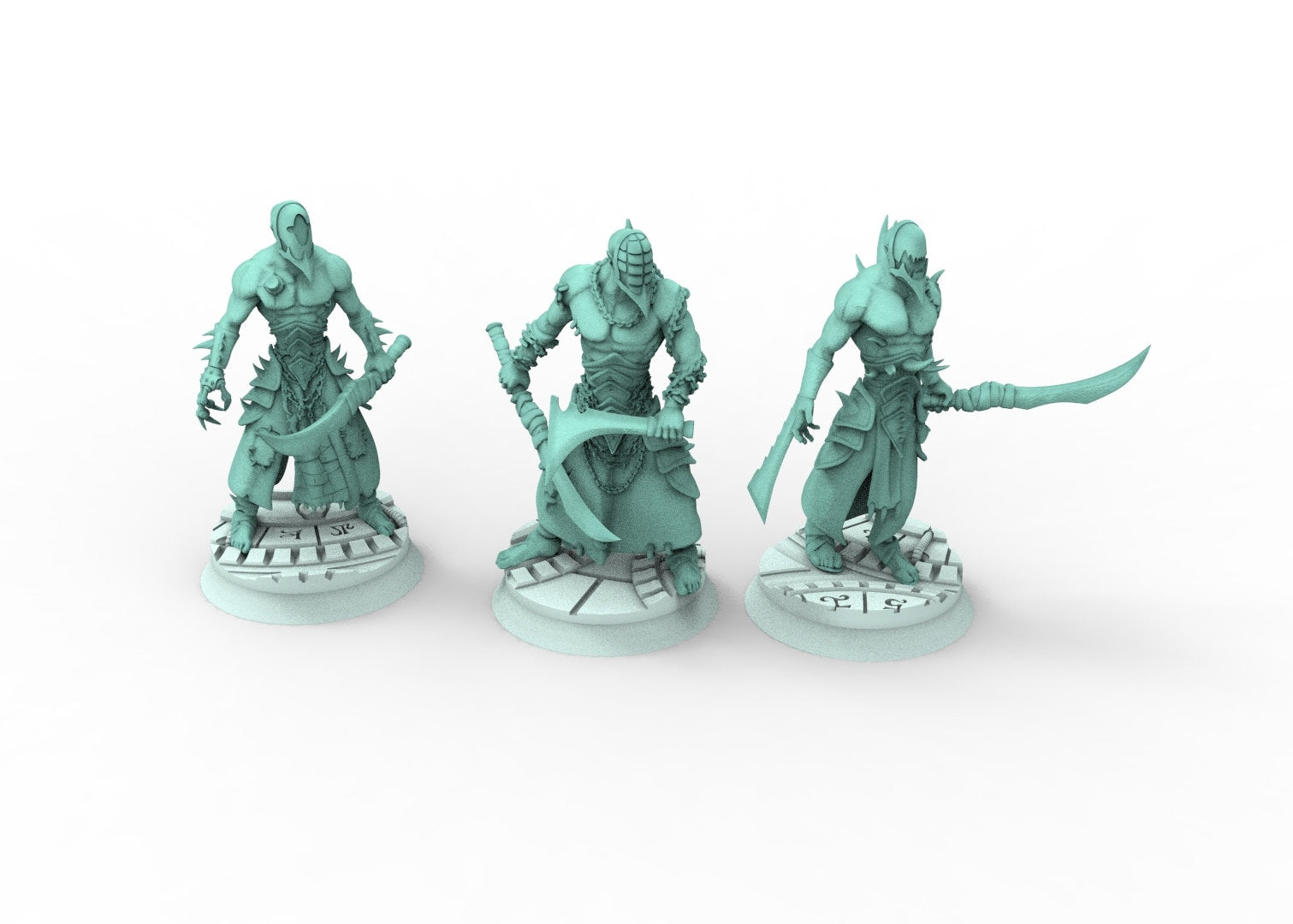 Dark City - Army bundle Wanyue flesh masters Dark eldar drow, Abominations, Warriors, Golems