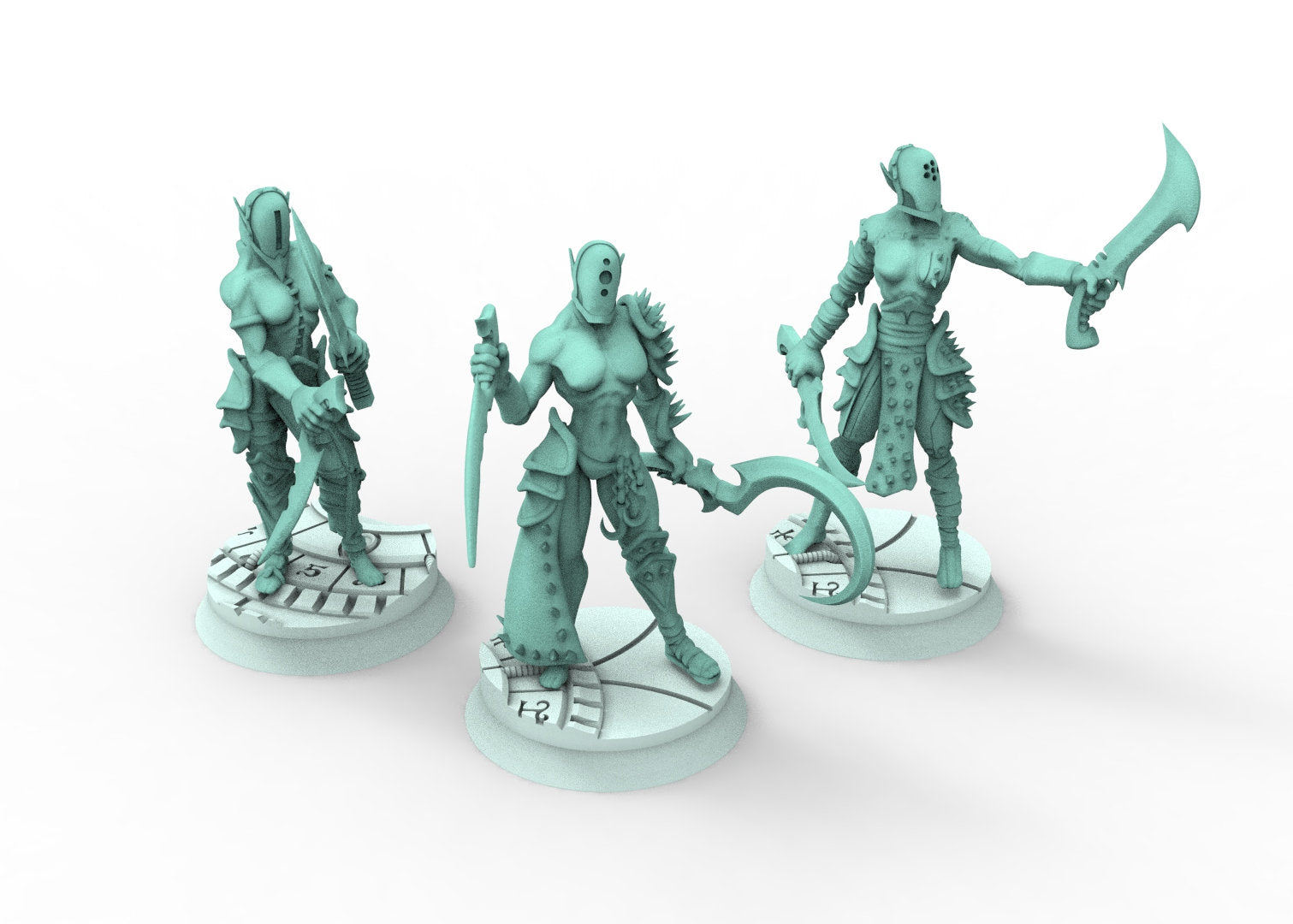 Dark City - Army bundle Wanyue flesh masters Dark eldar drow, Abominations, Warriors, Golems