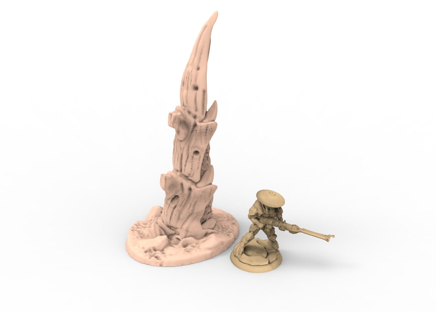 Fukai 01-10 Forest usable for tyranids, warmachine, infinity, scifi wargame...