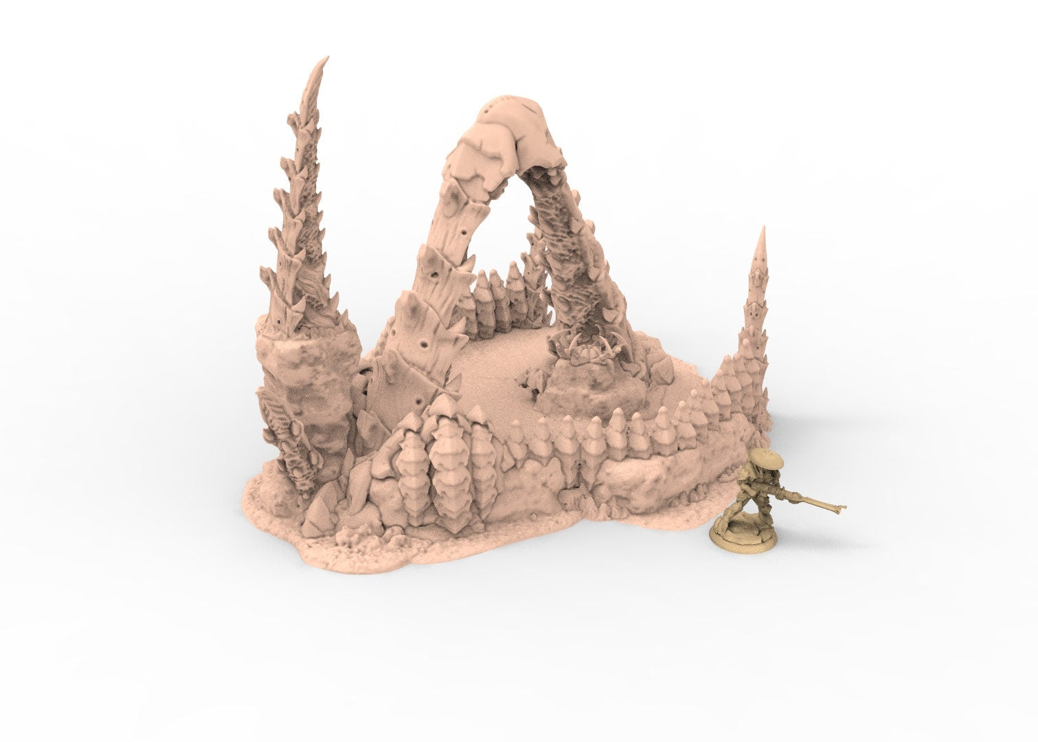 Fukai 91-100 Forest usable for tyranids, warmachine, infinity, scifi wargame...