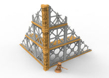 Load image into Gallery viewer, Military building  usable for warmachine, infinity, scifi wargame...
