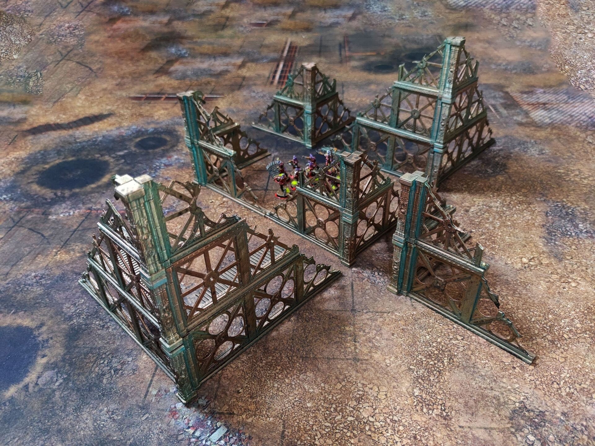 Military building  usable for warmachine, infinity, scifi wargame...