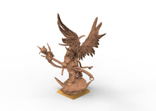 Load image into Gallery viewer, Beastmen - Winged chaman Beastmen warriors of Chaos
