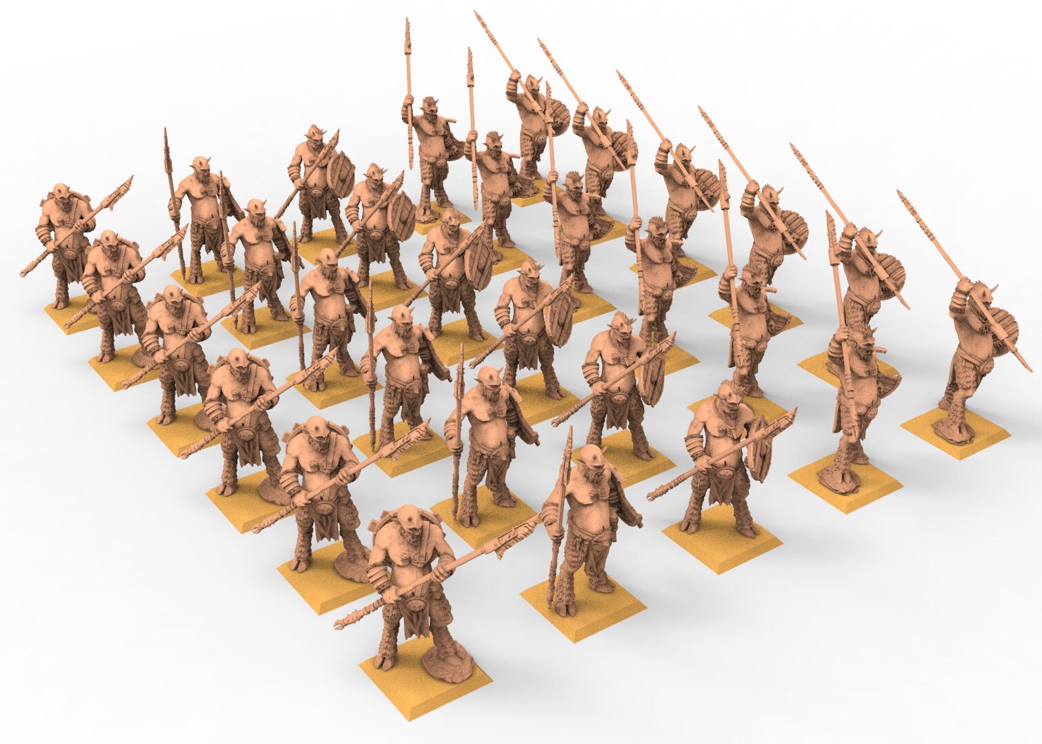 Beastmen - Beastmen warriors of Chaos