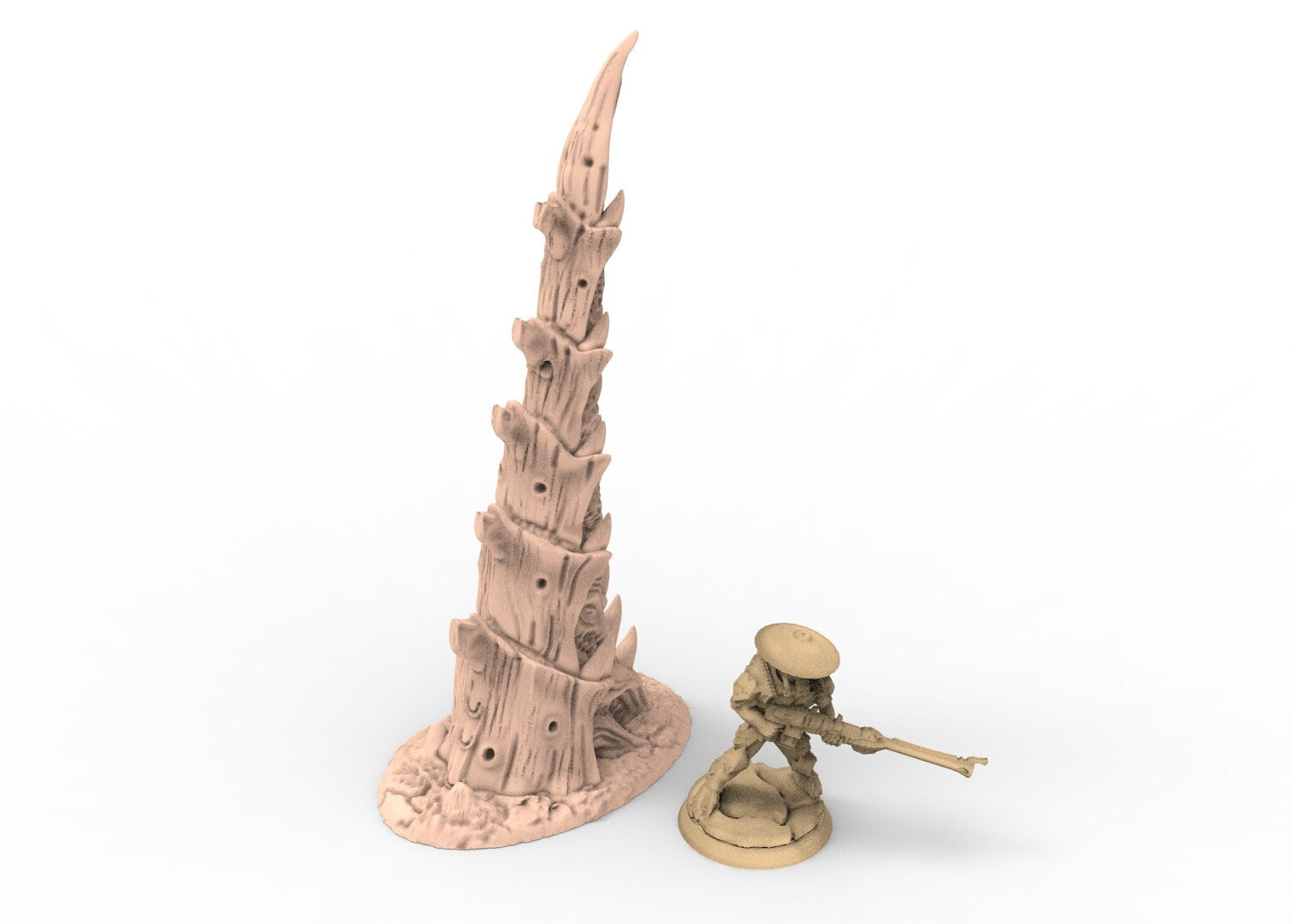 Fukai 01-10 Forest usable for tyranids, warmachine, infinity, scifi wargame...