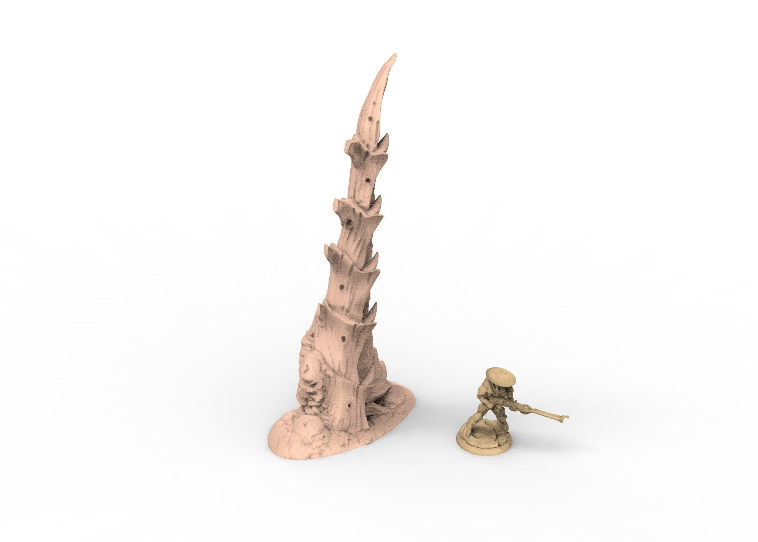 Fukai 11–20 Wald, nutzbar für Tyraniden, Warmachine, Infinity, Scifi-Kriegsspiele …