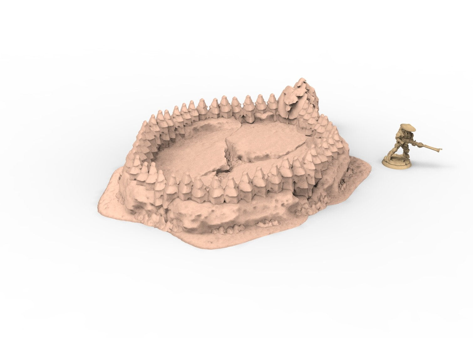 Fukai 61-70 Forest usable for tyranids, warmachine, infinity, scifi wargame...