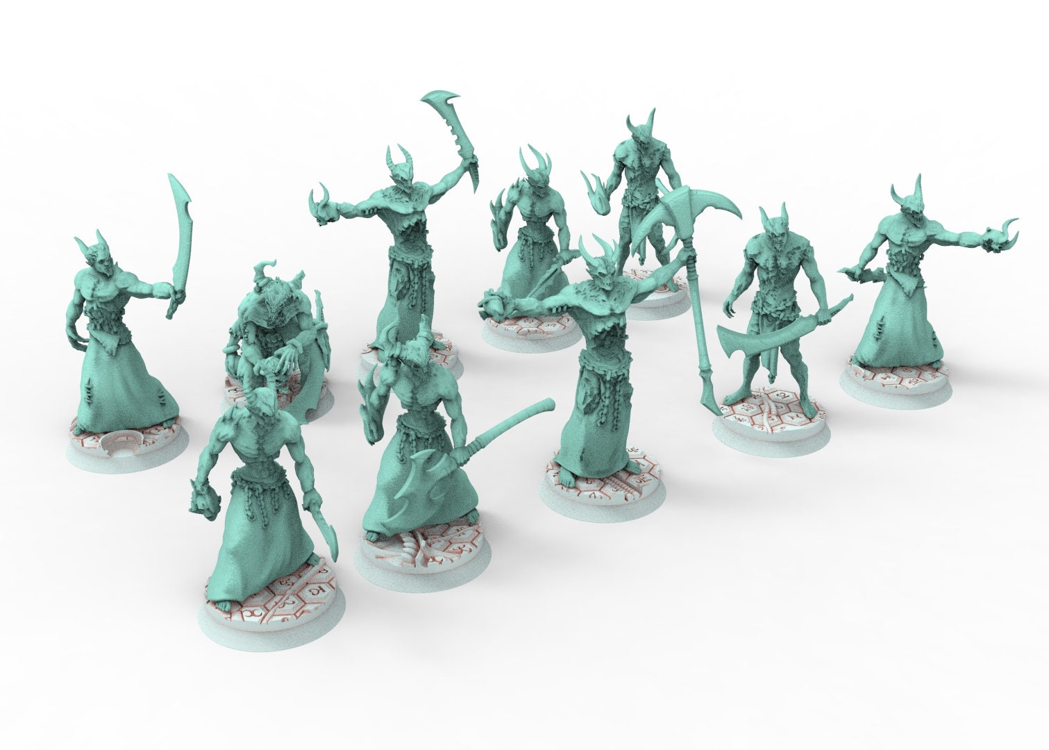 Dark City - Cursed Warriors Dark eldar drow