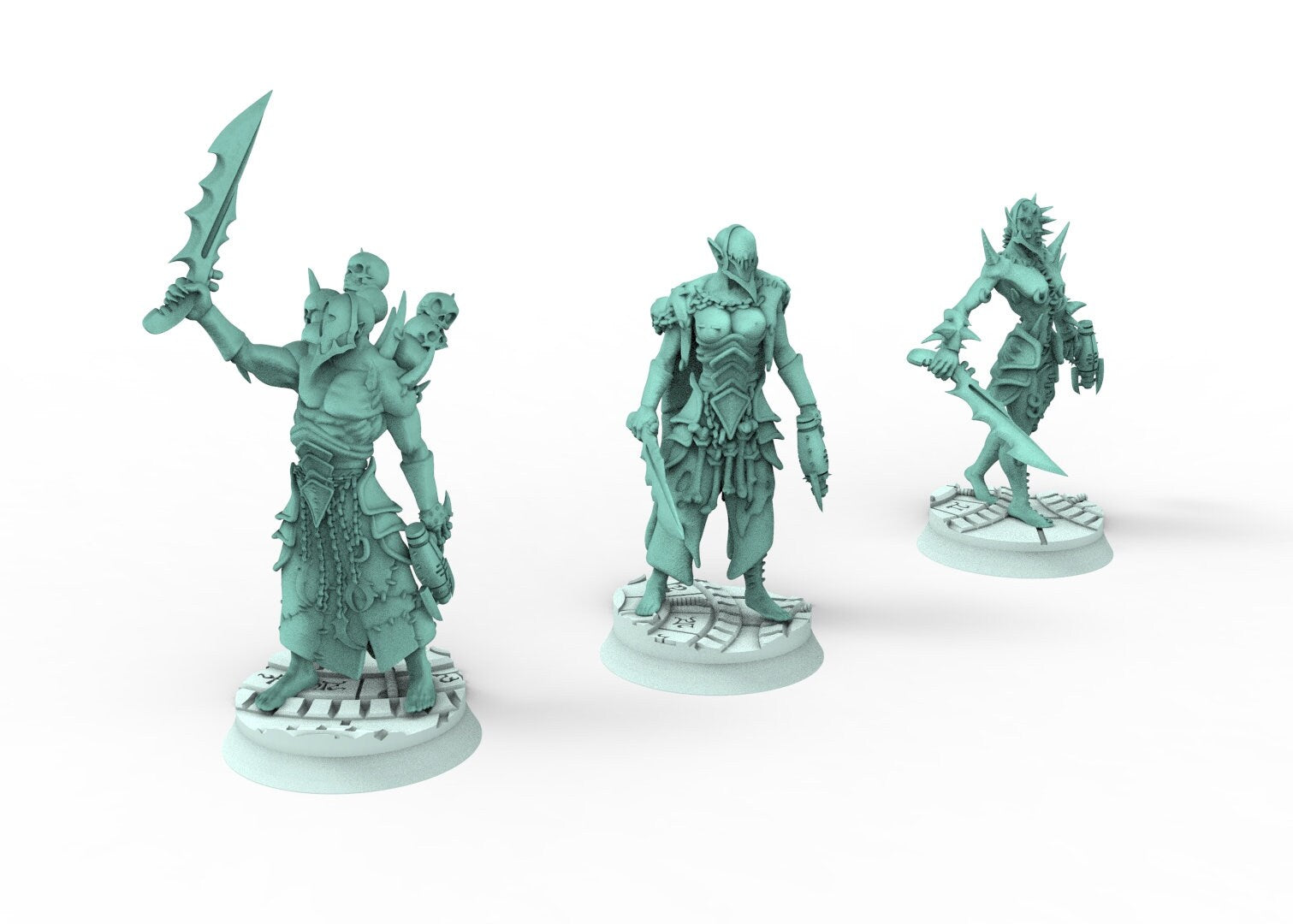 Dark City - Wracked shooters tortured Dark eldar drow