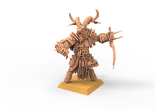 Load image into Gallery viewer, Beastmen - Longhorn Beastmen warriors of Chaos
