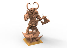 Load image into Gallery viewer, Beastmen - Character Beastmen warriors of Chaos
