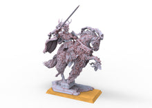 Load image into Gallery viewer, Arthurian Knights - Lancelot du Lac legendary Knight usable for Oldhammer, battle, king of wars, 9th age
