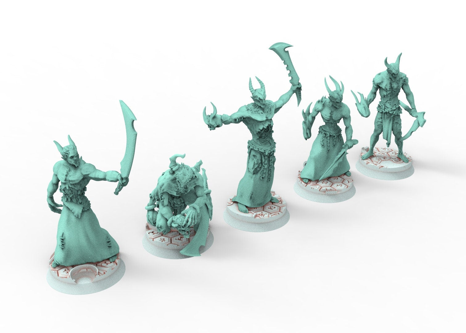 Dark City - Cursed Warriors Dark eldar drow