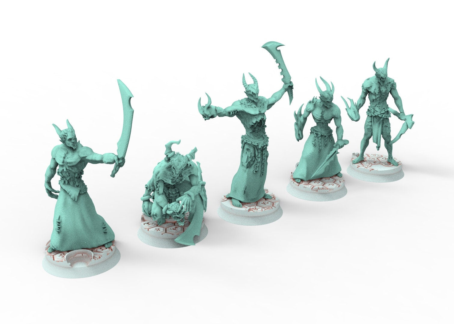 Dark City - Cursed Warriors Dark eldar drow