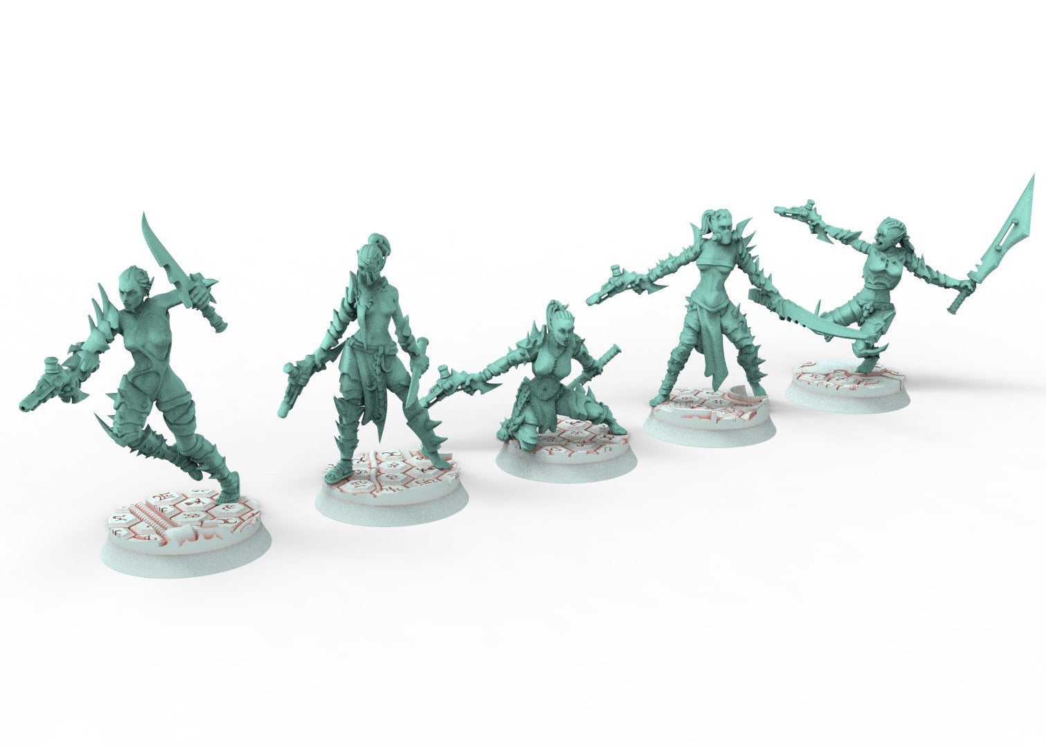 Dark City - Army bundle Female Gladiators of the Arena Dark eldar drow