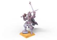 Load image into Gallery viewer, Arthurian Knights - Guinevere queen usable for Oldhammer, king of wars, 9th age
