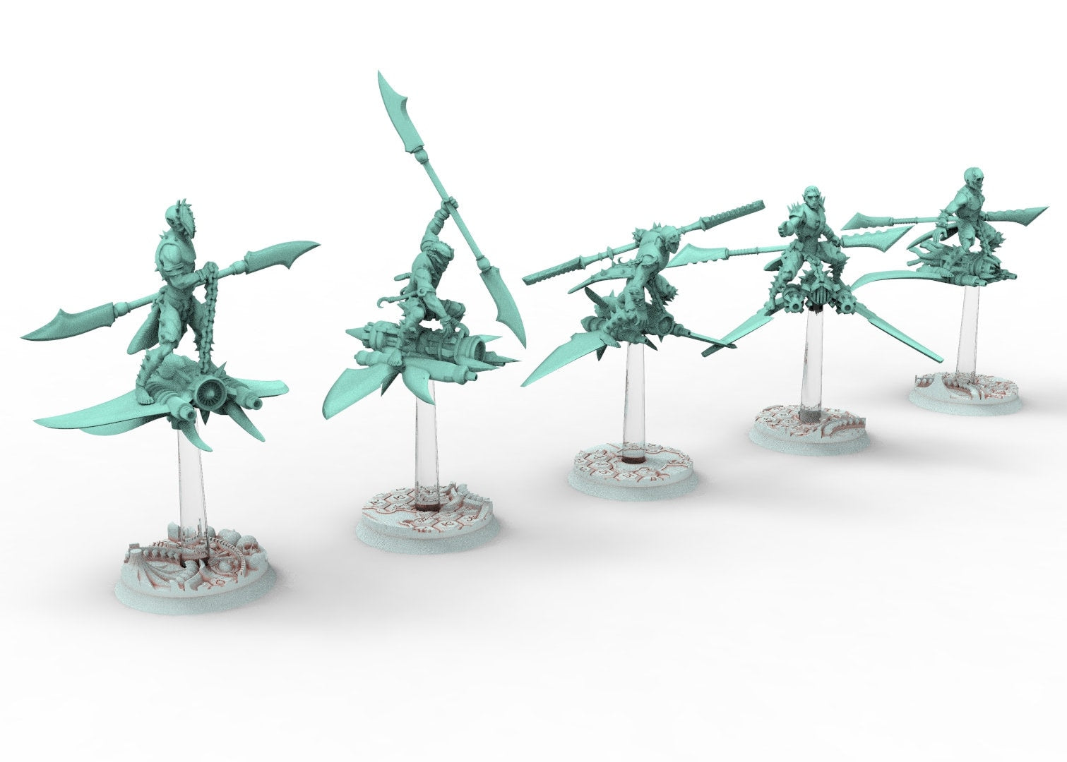 Hoverboard riders Patrouille Dark eldar drow