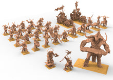 Load image into Gallery viewer, Beastmen - Bundle Beastmen warriors of Chaos
