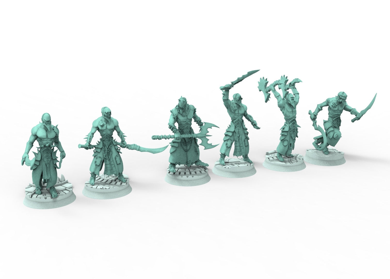 Dark City - Wracked tortured warriors Dark eldar drow 