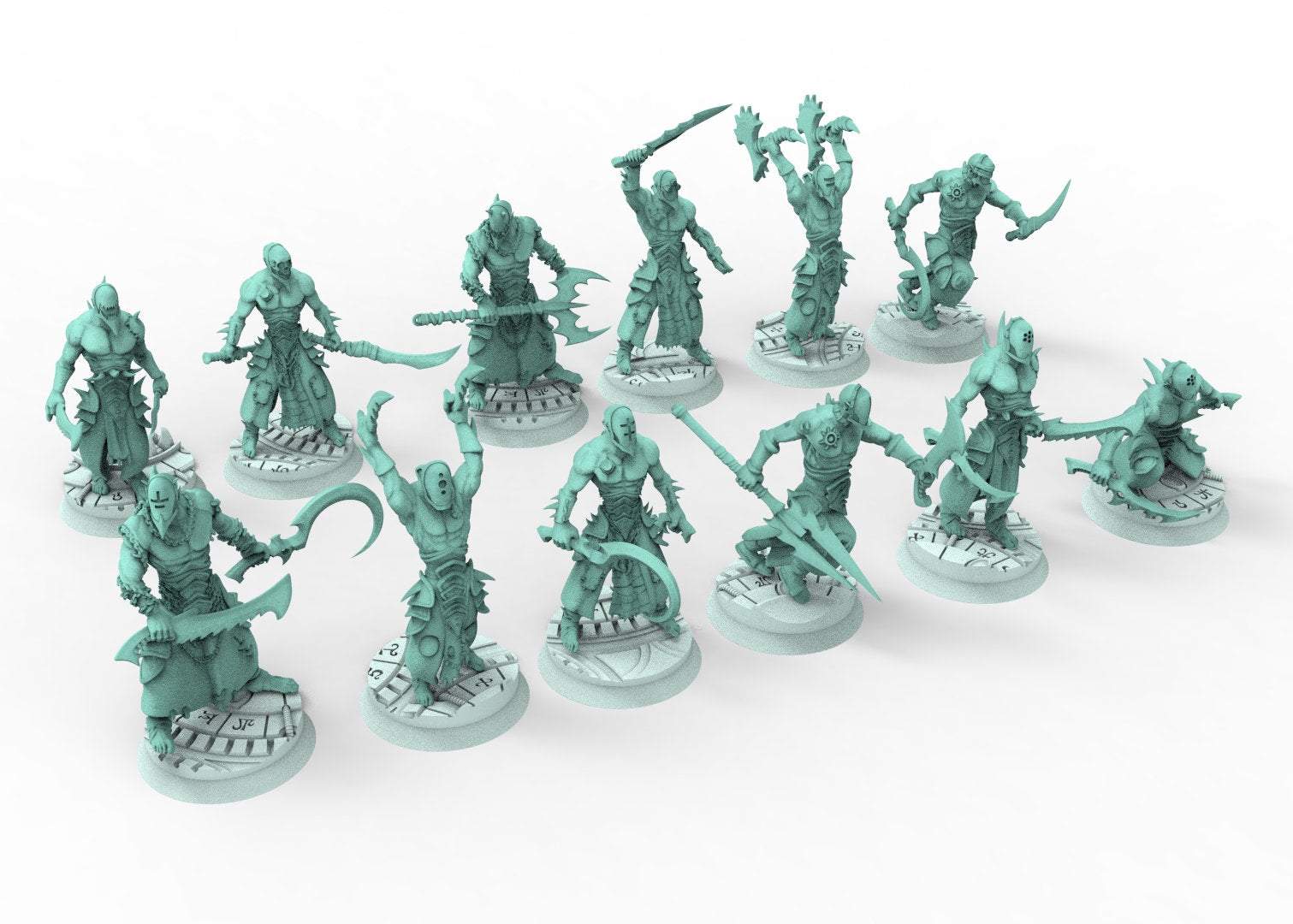 Dark City - Wracked tortured warriors Dark eldar drow 