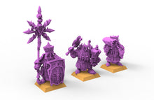 Load image into Gallery viewer, Chaos infernal dwarf Immortals infantry axes usable for Oldhammer, battle, king of wars, 9th age
