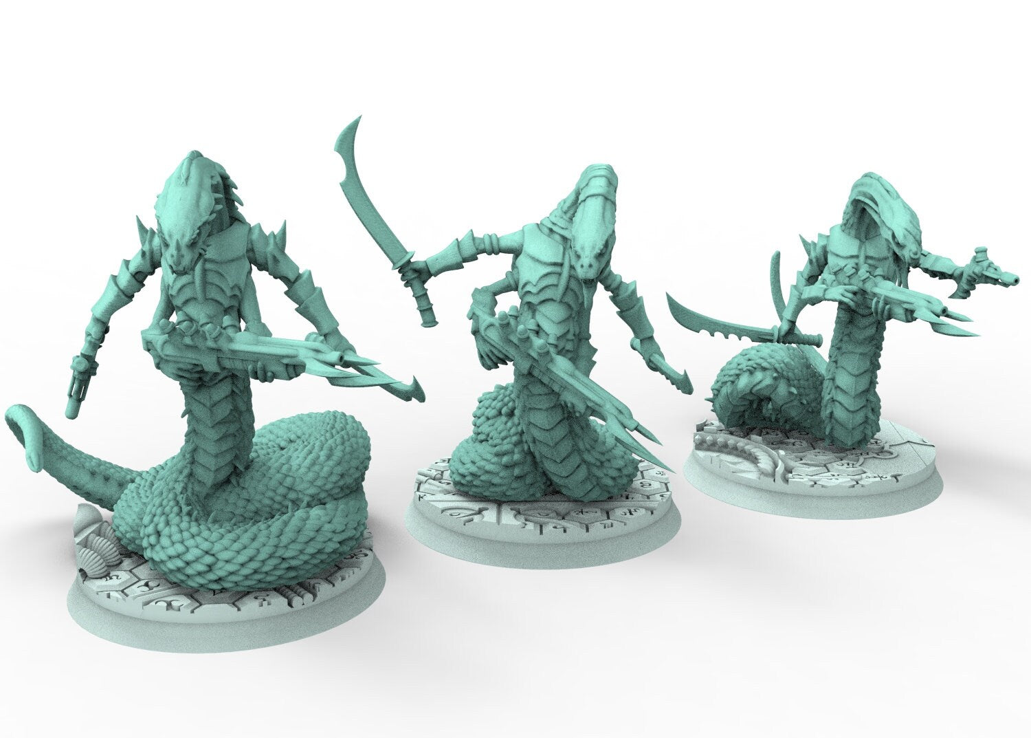 Dark City - Mercenary Snakes Warriors Dark eldar drow