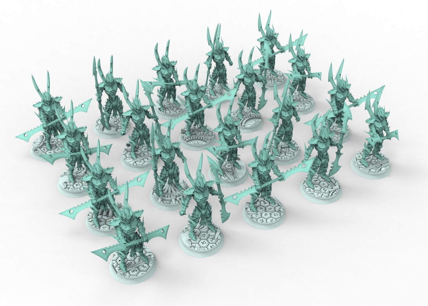 Dark City - Personal Guards Mercenary Temple warriors Dark eldar drow 