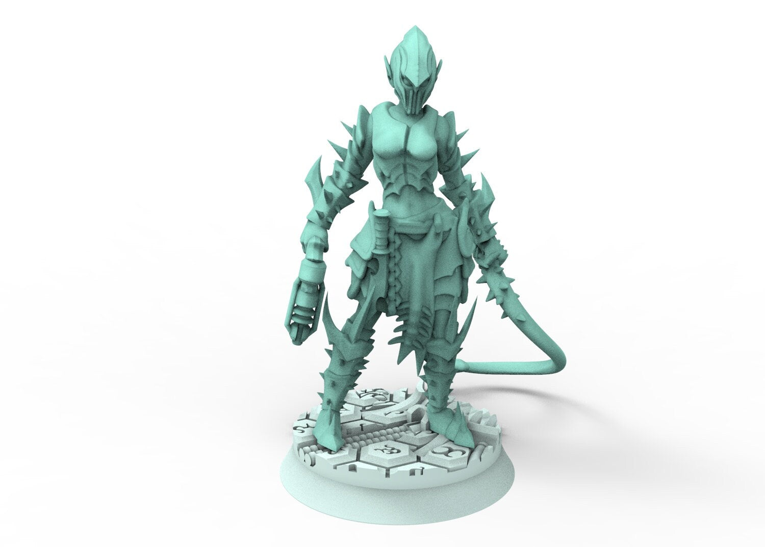 Dark City - Heavy infantry Dark eldar drow