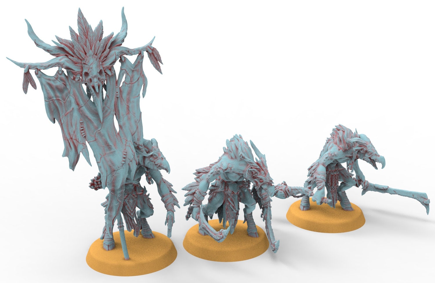 Anitya cult - Avian raiders berserkers chicken warriors of Chaos 