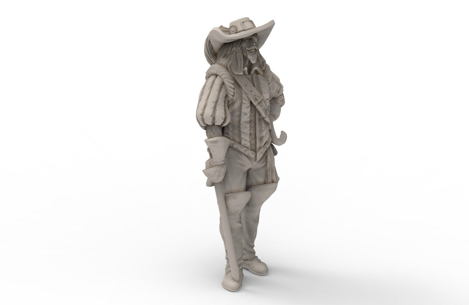 10 characters for role play, 3 musketeers, tabletop game, decoration