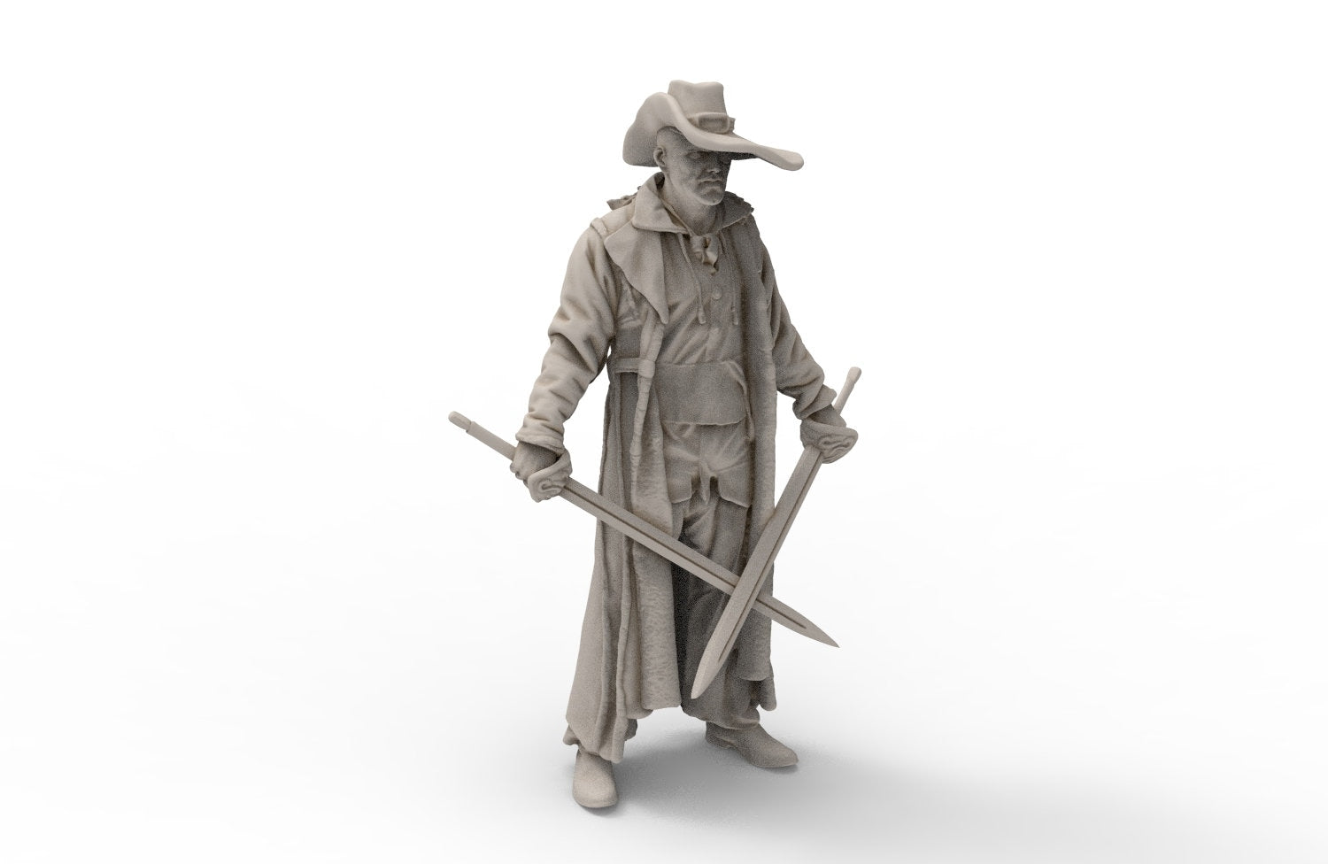 TOYDOY - Civilian characters for DND, Westerns, Cowboy RPGS, 3 Mousqueters